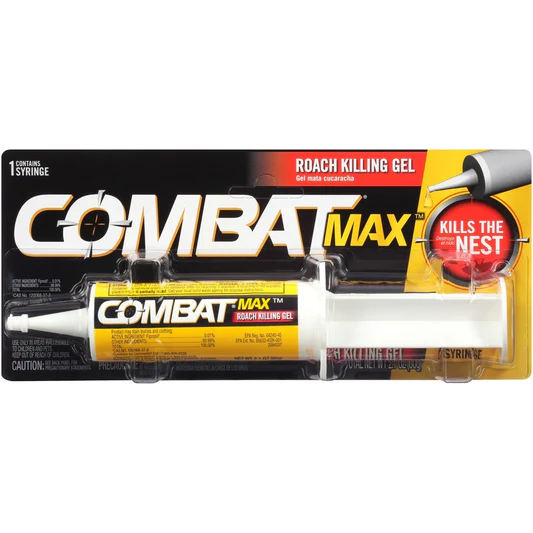 HENKEL CORPORATIONCombat 60 g Source Kill Max Indoor/Outdoor Fipronil-Based Roach Bait Gel 2.1 oz.
