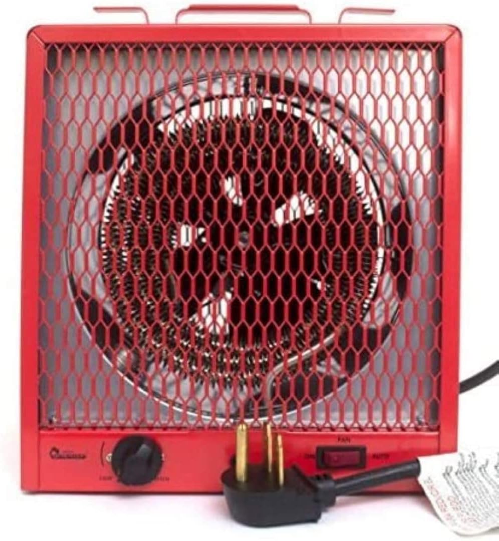 Dr Infrared Heater DR-988A Garage Shop 208/240-Volt, 4800/5600-Watt Heater with 6-30R Plug