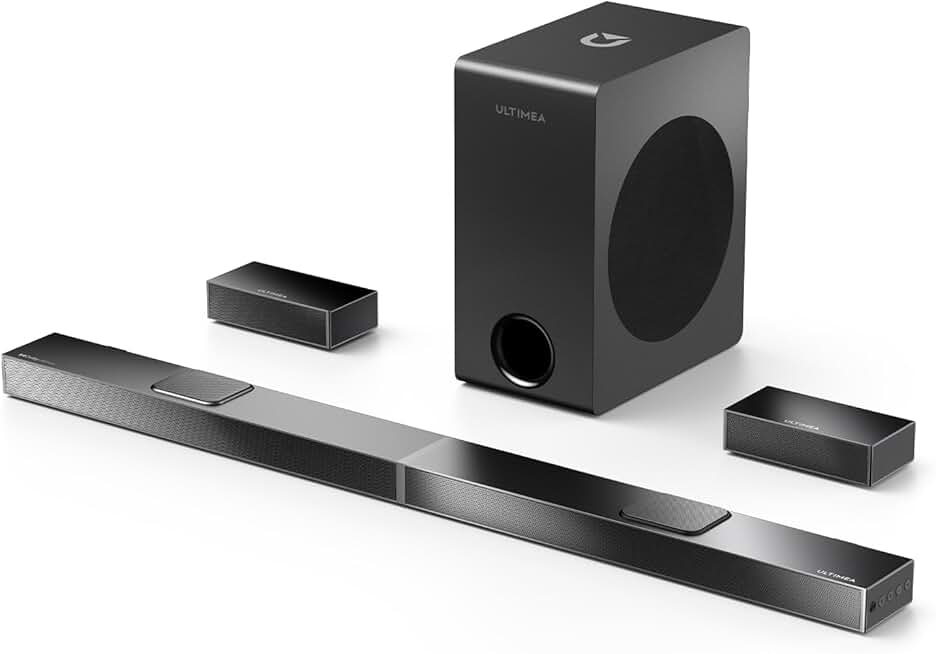 ULTIMEA 5.1.2 Sound Bar with Dolby Atmos, Wireless 8