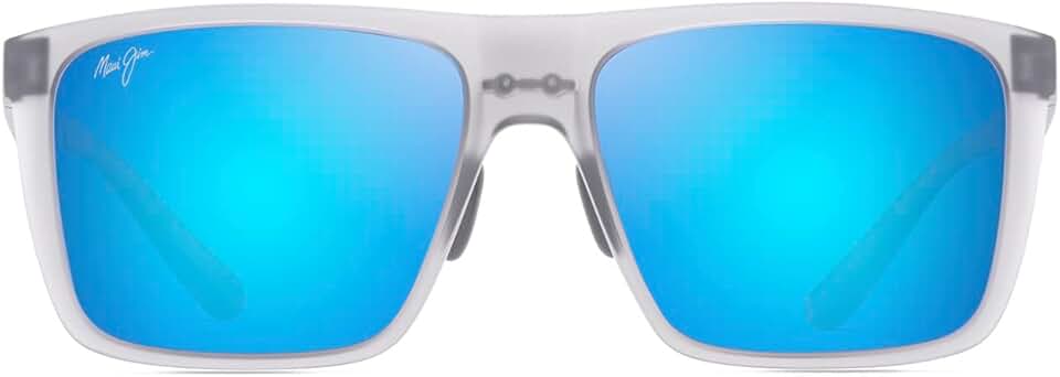 Maui Jim Men's Honokalani Polarized Rectangular Sunglasses