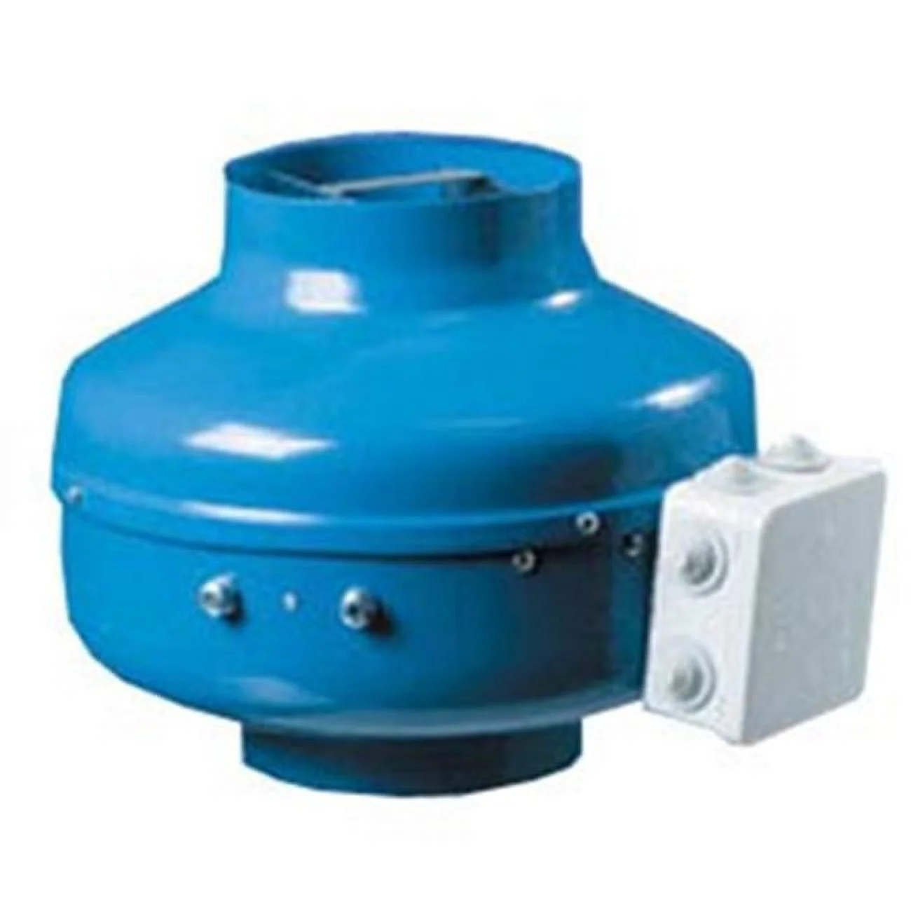 8 in. Centrifugal Fan Metal Housing - 572 CFM - Blue