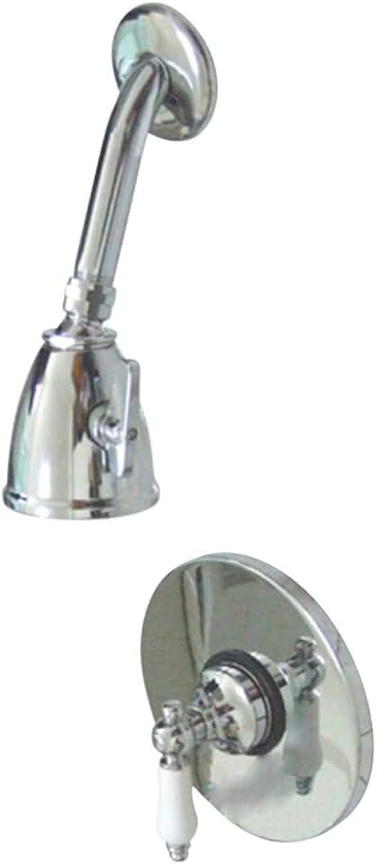 Kingston Brass VB8691PLSO Shower Faucet, Polished Chrome