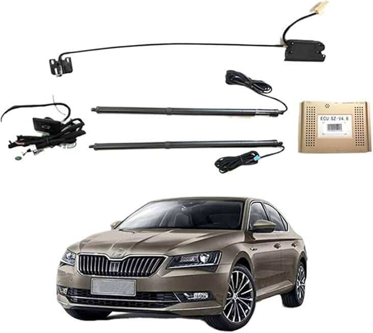 Car Power Trunk Lift Compatible with Skoda Superb 2016~2023 Car Accessories Electric Hatch Tailgate Tail Gate Strut Auto Rear Door Actuator