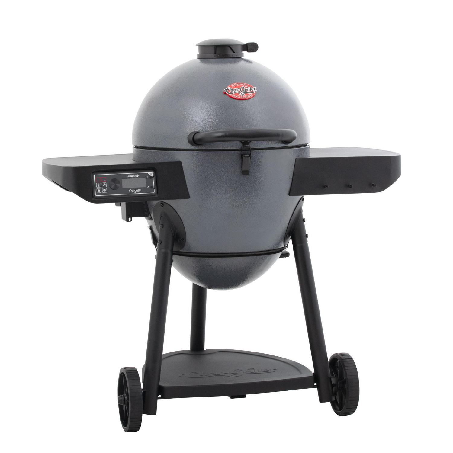 Char-Griller AKORN Auto Kamado 18-in W Gray Kamado Charcoal Grill
