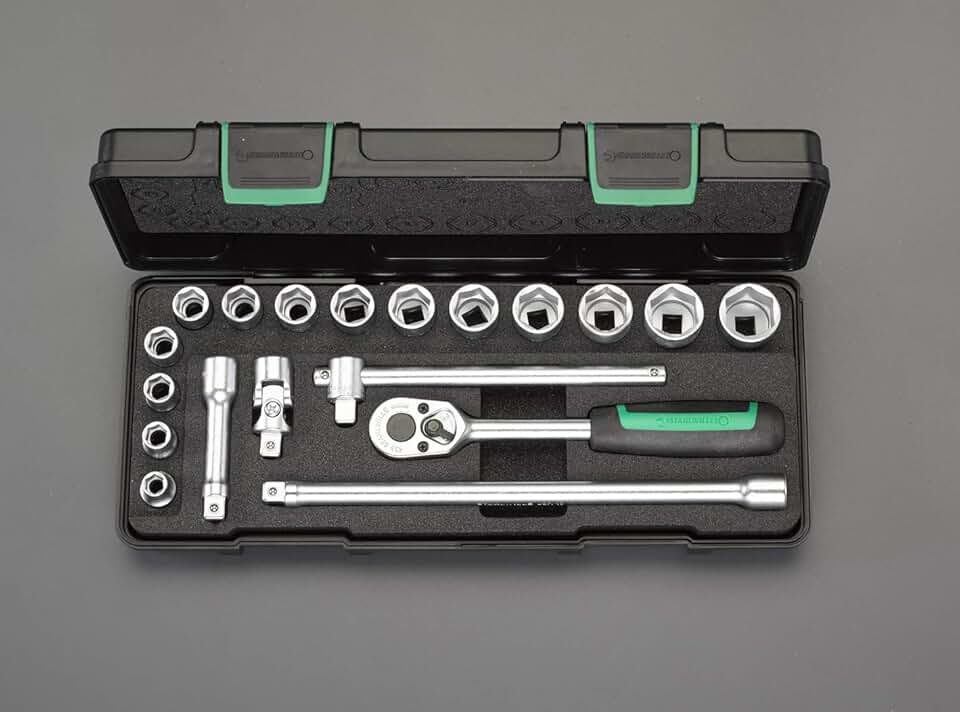 ESCO Socket Wrench EA617CC-100, Insertion Angle: 3/8