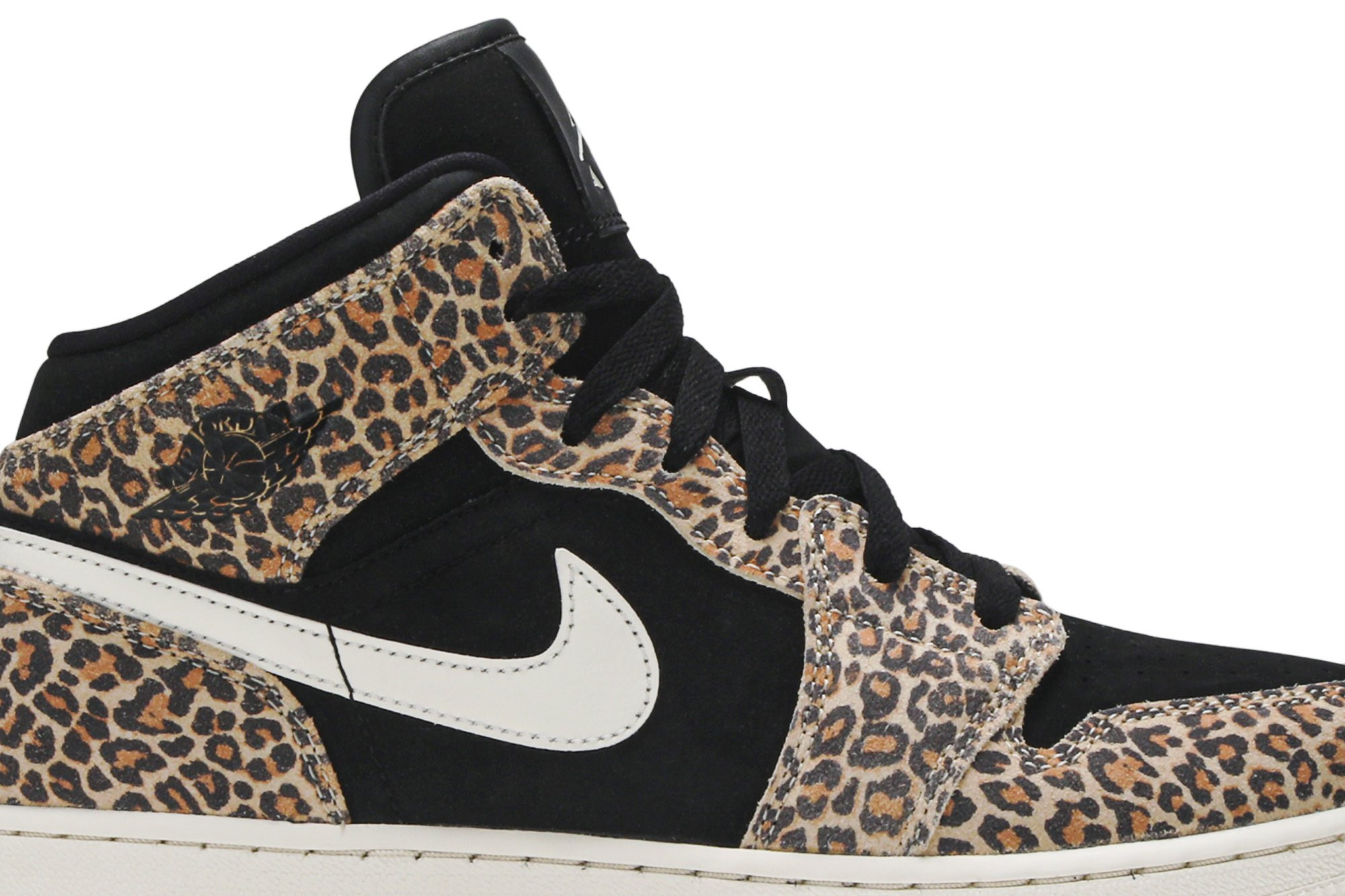 Air Jordan 1 Mid SE GS 'Leopard' BQ6931-021