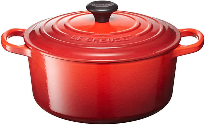 Le Creuset of America Enameled Dutch Oven, 2.75 qt, Cerise