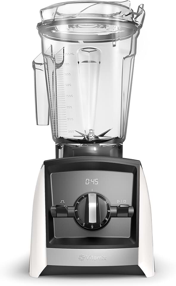 Vitamix White A2300 Ascent Series Smart Blender, Professional-Grade, 64 oz Low-Profile Container, 64 fl oz