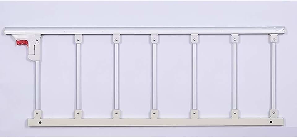Elderly Foldable Bed Rail Safety Side Guard Adults Assist Handle Handicap Bed Railing Hospital Metal Grip Bumper Bar (Color : 5cm, Size : 103cm×40cm)