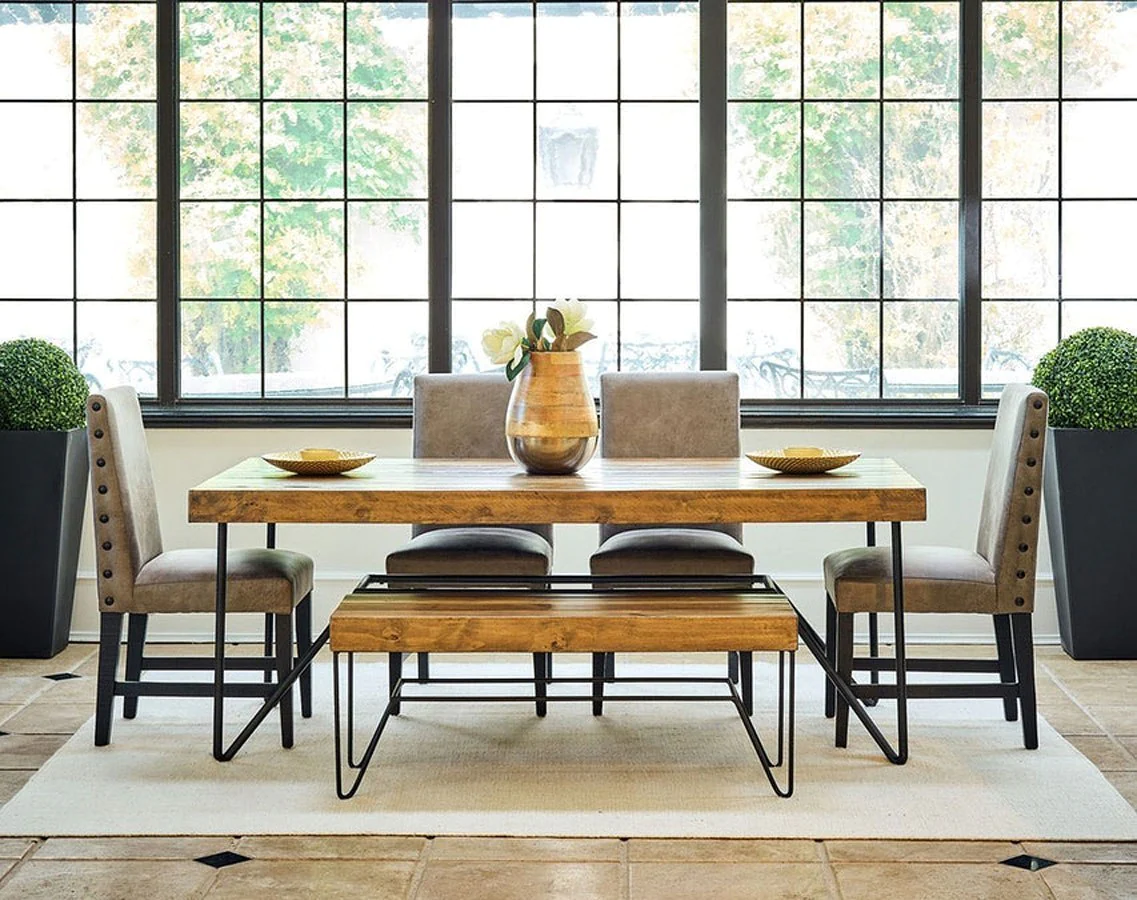 Cruz Collection 6 Pc Dining Set