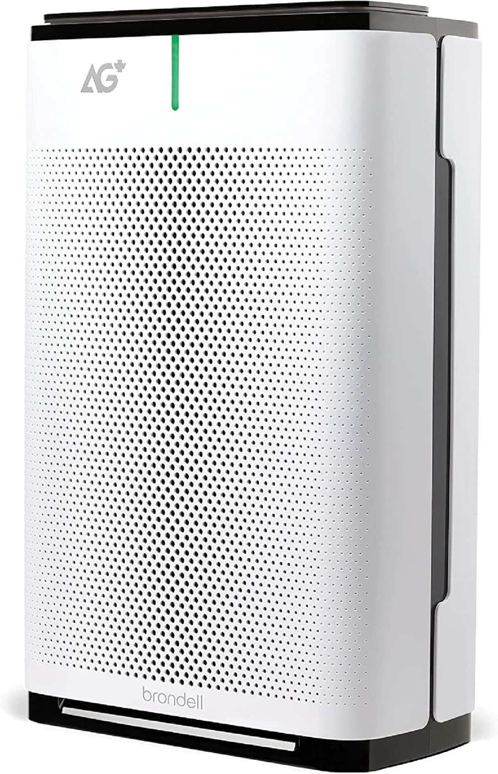 Brondell P700BB-W Pro Air Purifier Clean Air Filter With AG+ Technology for Bedroom, Home Office, Reduces Odor from Smoke and Pets, Includes Filters, Contemporary Design, White