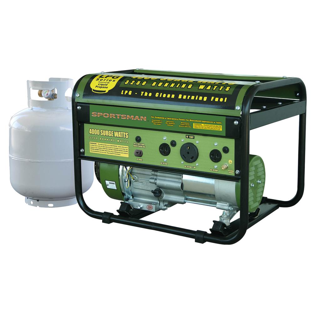 Sportsmans Series 4000-Watt LP Portable Generator