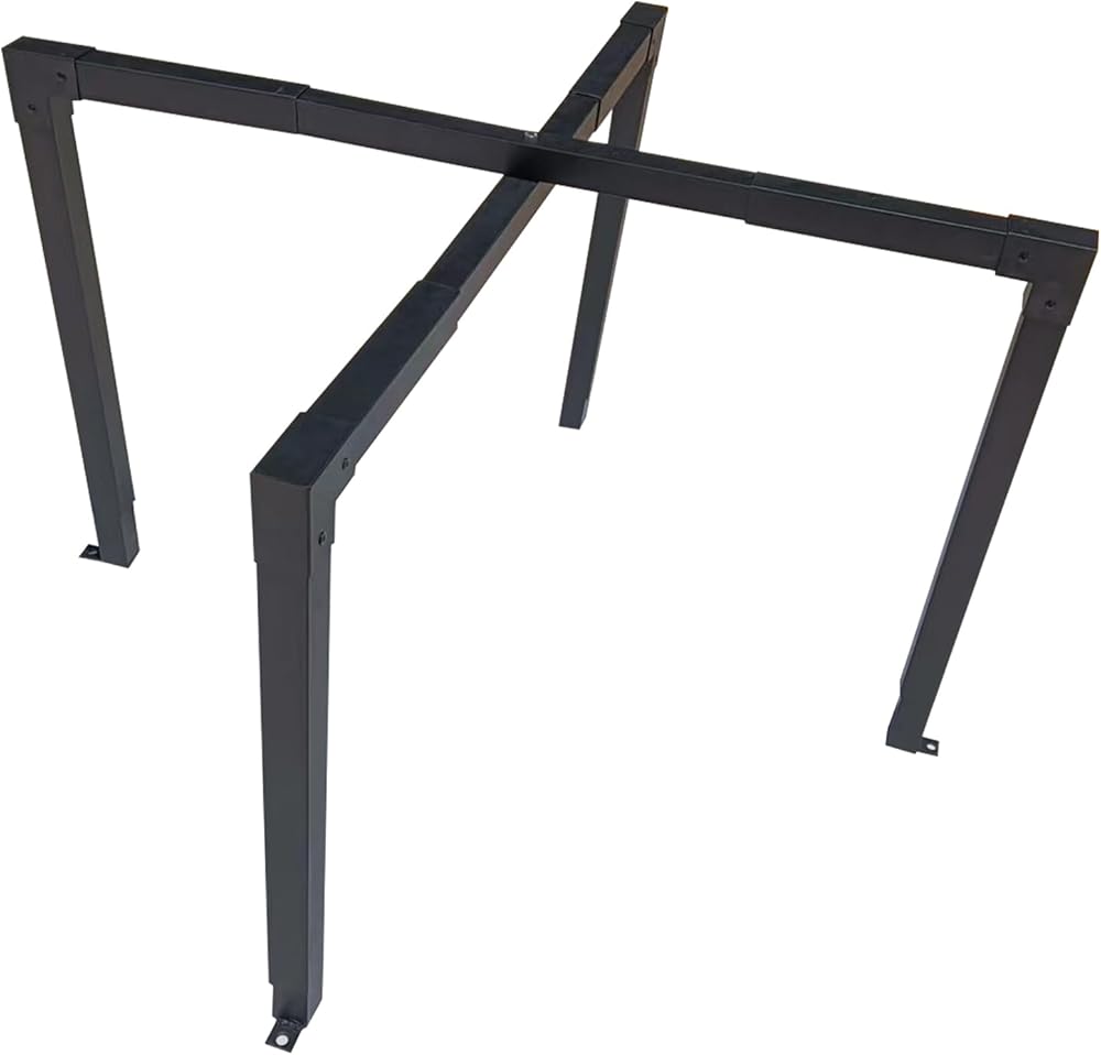 AC Security Cage, Adjustable Height and Width, Steel Air Conditioner Cage for Round or Square Shape incl. Self-Tapping Screw