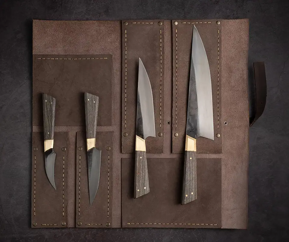 BUMPY Handmade Medronho Chef knife set