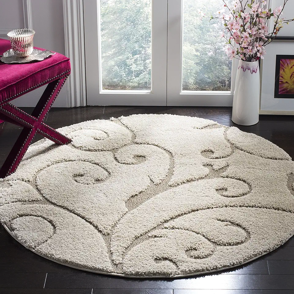 SAFAVIEH Florida Shag Collection Area Rug - 6'7