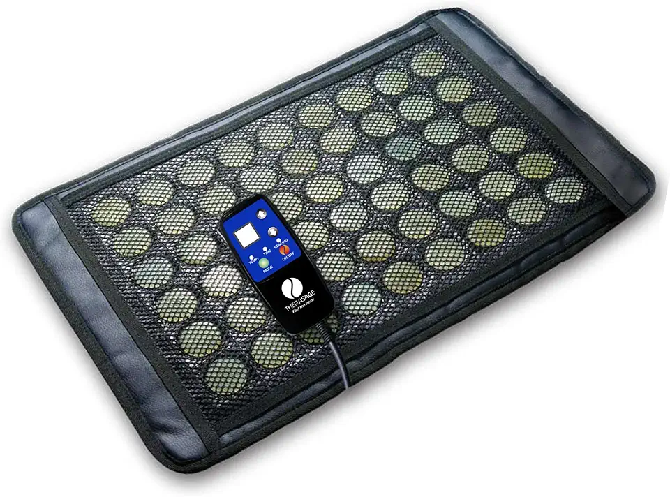 Therasage Healing Pad, Black/Grey, Small