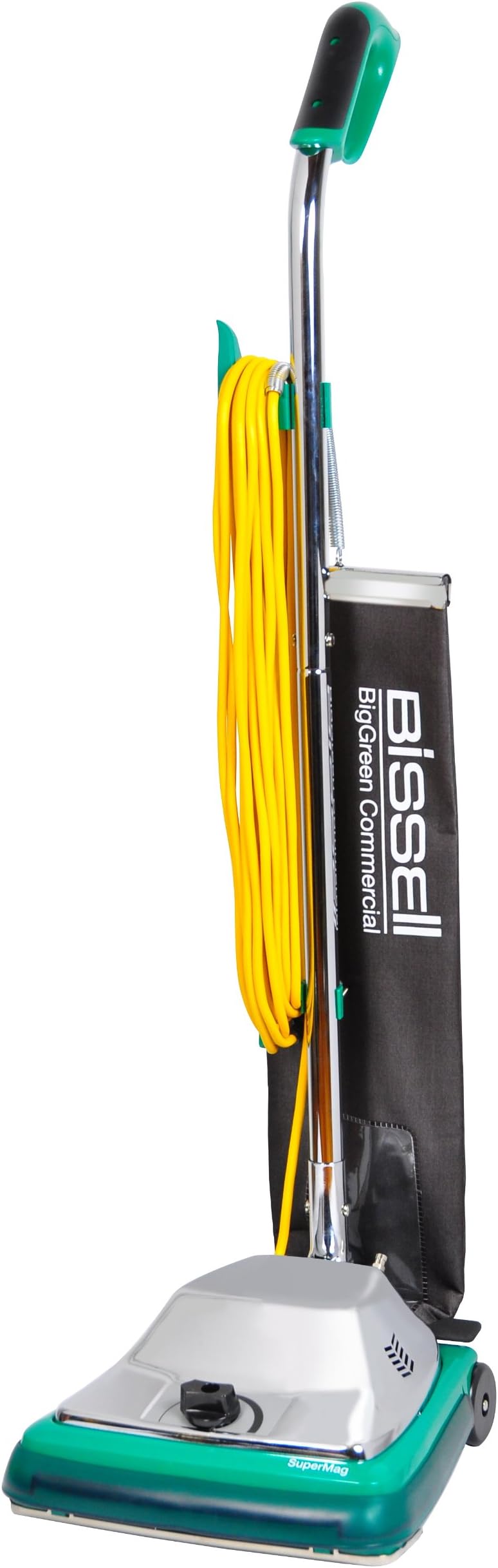 Bissell BigGreen Commercial BG101 ProShake Comfort Grip Handle Upright Vacuum with Magnet, 870W, 12