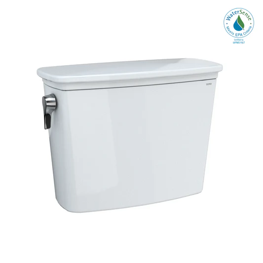 TotoTOTO® Drake® Transitional 1.28 GPF Toilet Tank with WASHLET®+ Auto Flush Compatibility, Cotton White - ST786EA#01