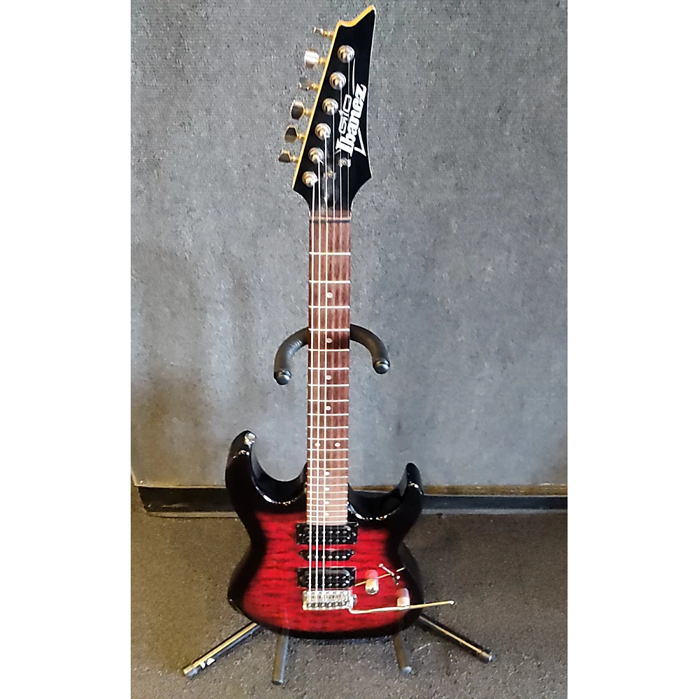 Used Ibanez Gio GRX70QA Solid Body Electric Guitar