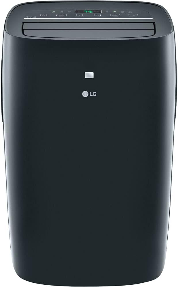 LG 8,000 BTU Smart Portable Air Conditioner, 115V, Cools 350 Sq.Ft. (14' x 25' Room Size), Portable Air Conditioner for Home with Voice Control, Works ThinQ, Amazon Alexa, and Hey Google
