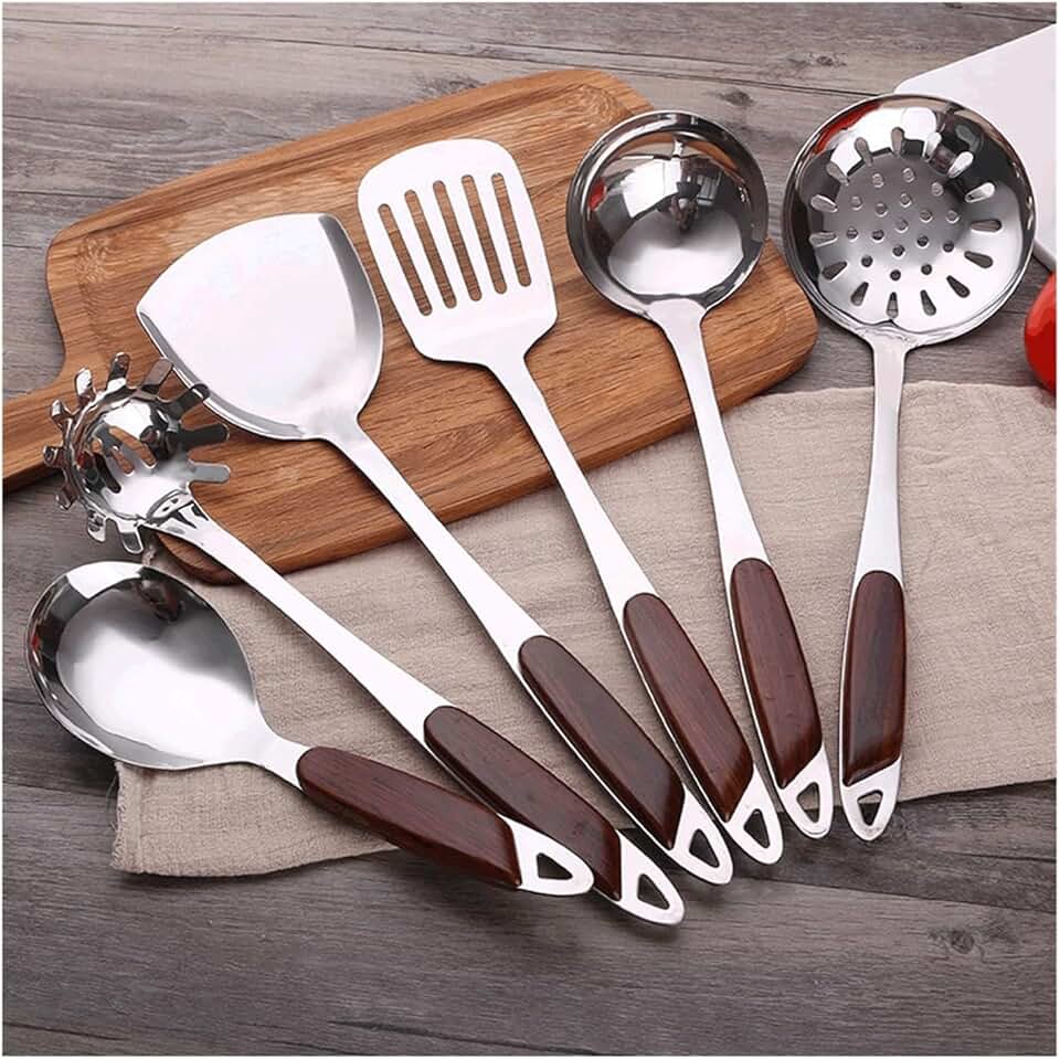 Kitchen Utensils Wok Spatula Tool Set Spatula For Steel Cooking Equpment Kitchen Accessories Essentials
