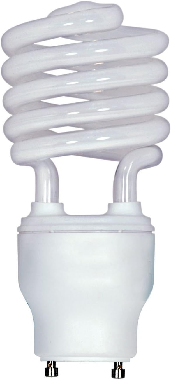 (24-Pack) Satco S8207 26-Watt 2700K GU24 Base Mini Spiral Compact Fluorescent Lamp, 120W Equal24