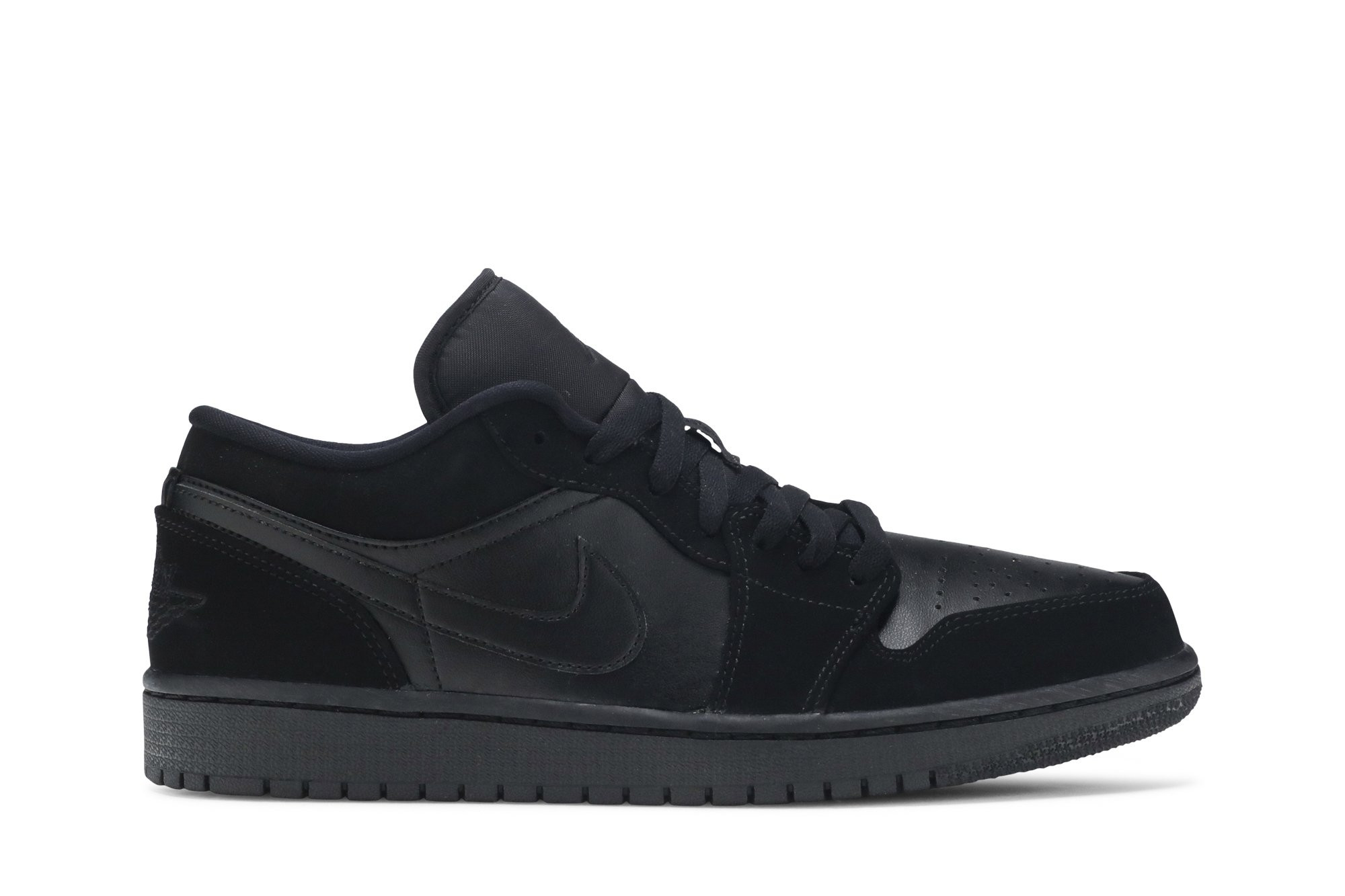 Air Jordan 1 Retro Low 'Triple Black' 553558-025