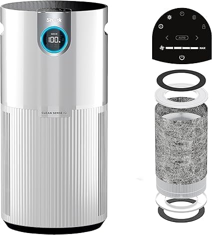 HEPA Air Purifier UA205 - MAX with Clean Sense for Home -1350 Sq Ft, XL Room, Captures 99.98% of Particles - White
