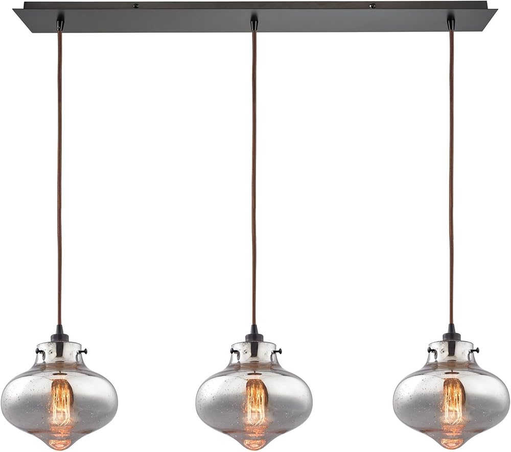 31955/3LP Pendant Light, Oil Rubbed Bronze