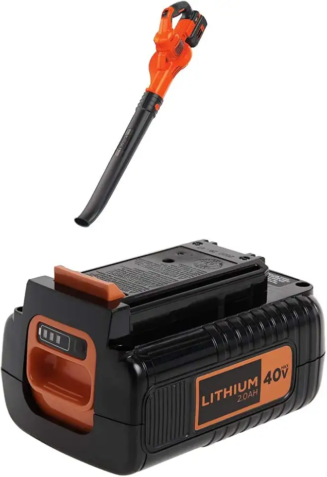 Black+Decker LSW40C Lithium Sweeper + 40-Volt Battery Pack