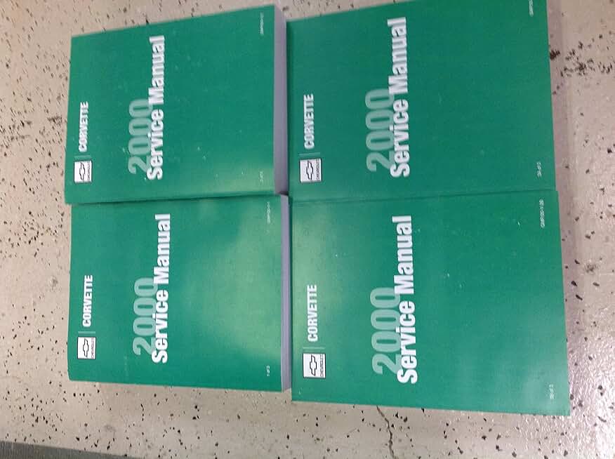 2000 Chevrolet Chevy Corvette Service Shop Repair Manual Set OEM Book NEW (3 volume set)