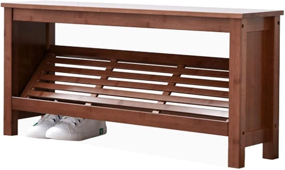 Shoe Storage Bench Entryway Hallway Furniture, Storage Benches Entryway Shoe Storage Home Ultra-Narrow Door Change Shoe Stool Creative Inclined Design Shoe Stool Simple(68cm)