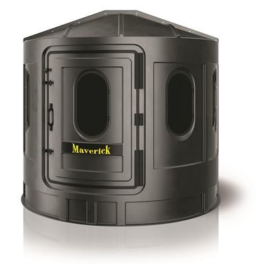 Maverick XL Hunting Blind, Black with Tinted Windows