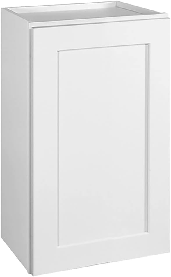 Design House 543124 Brookings Unassembled RTA (Ready-to-Assemble) Shaker Style Wall Kitchen Cabinet, 21x36x12, White