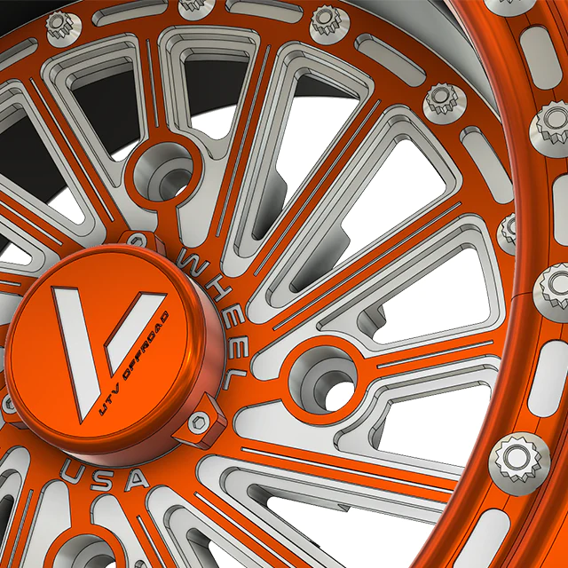 V-18 Beadlock UTV Wheels Lightweight Billet Aluminum For Can Am RZR YXZ