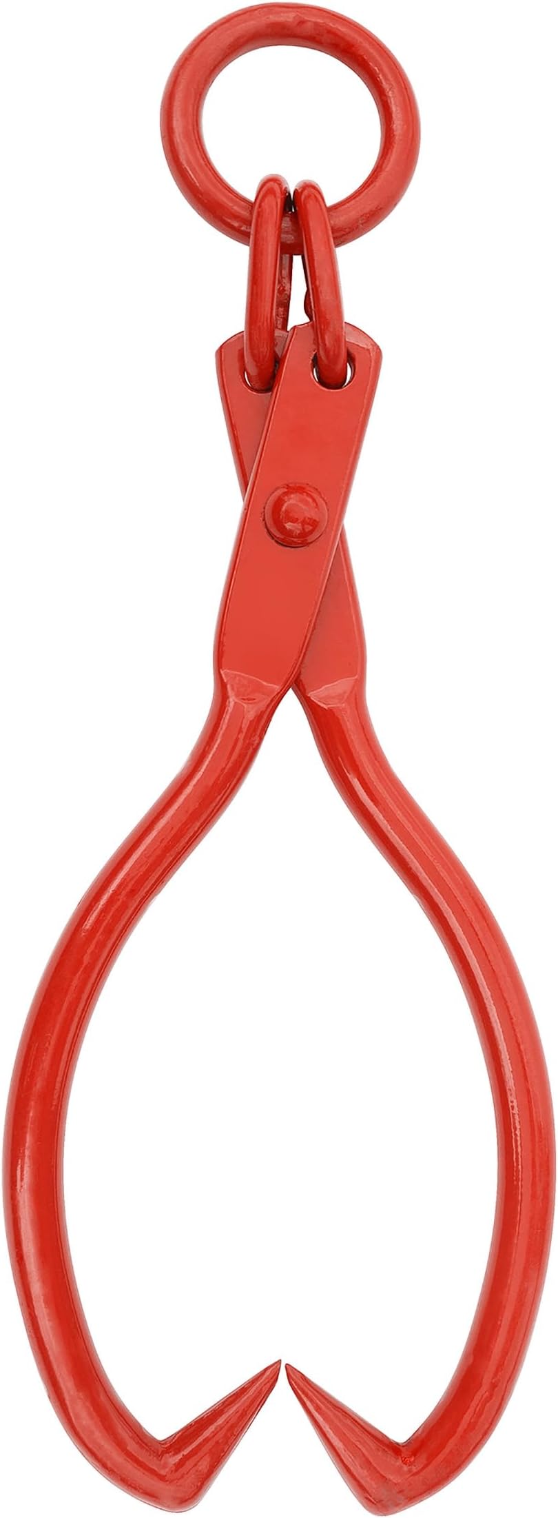 Earth Worth Skidding Tongs with Ring, Red
