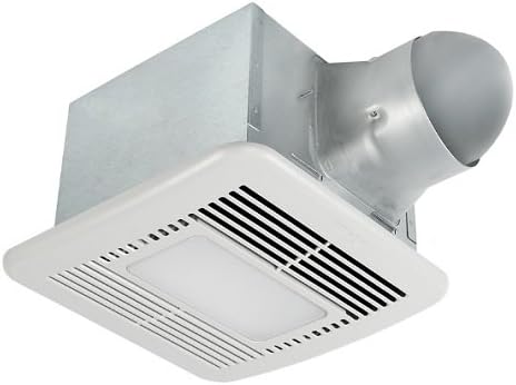 Delta Breez SIG80-110DLED Signature Exhaust Fan/LED Night-Light with Dual Speed, 80/110 CFM Size
