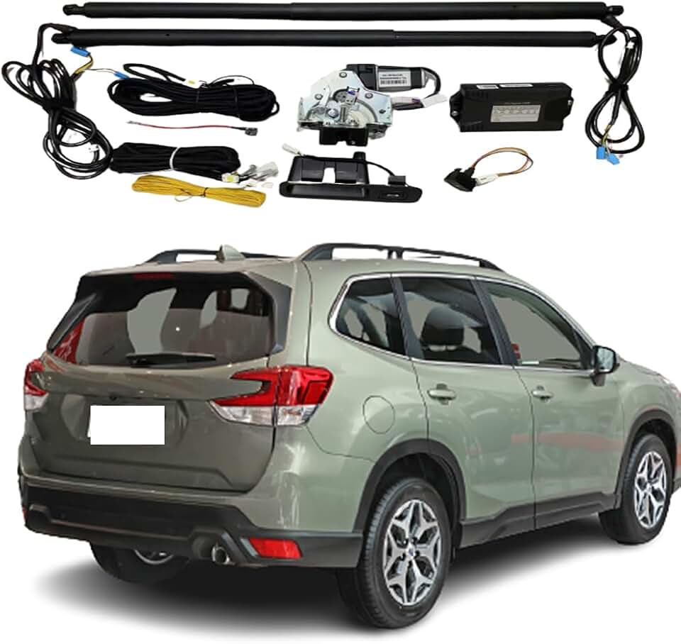 for Subaru Forester 2019-2021 Electric Tailgate Car Modification Automatic Lifting Rear Door Car Accessories with Remote Control Function (with Kick Sensor)