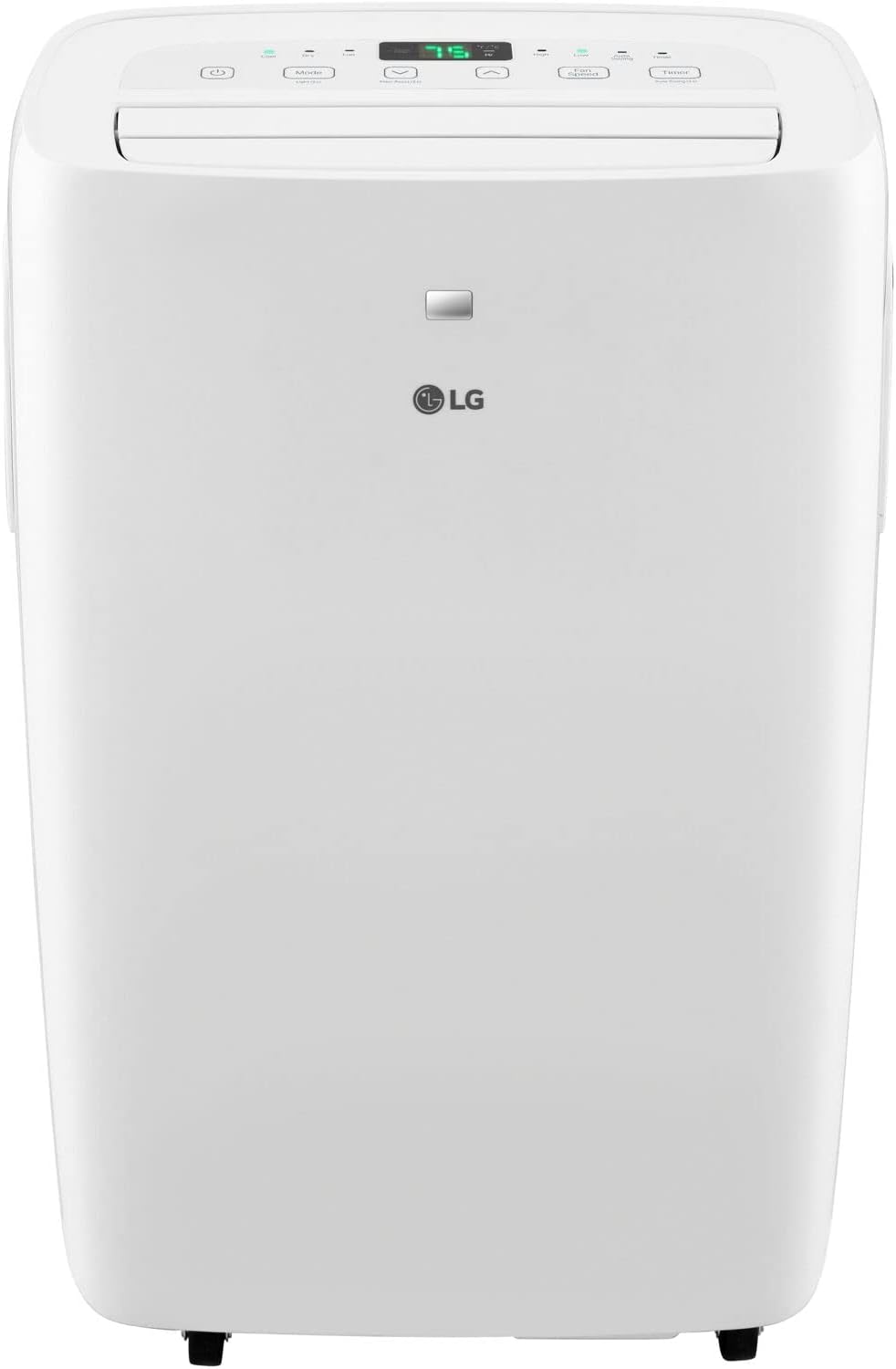 LG 6,000 BTU Portable Air Conditioner, 115V, Cools 250 Sq.Ft. (10' x 25' Room Size), Portable Air Conditioner for Home with Quiet Operation, LCD Remote Control, and Window Installation Kit, White