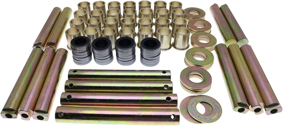 Undercarriage Pin Bushing Seal Repair Kit Compatible with Bobcat Loader MT85 6730701 6730702 7100963 7325259 6732271 6732013