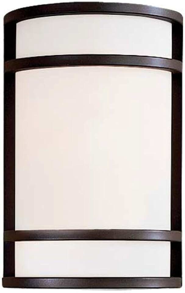 Minka Lavery Outdoor 9802-143-L, Bay View Outdoor Wall Sconce Lighting LED, Oil Rubbed Bronze