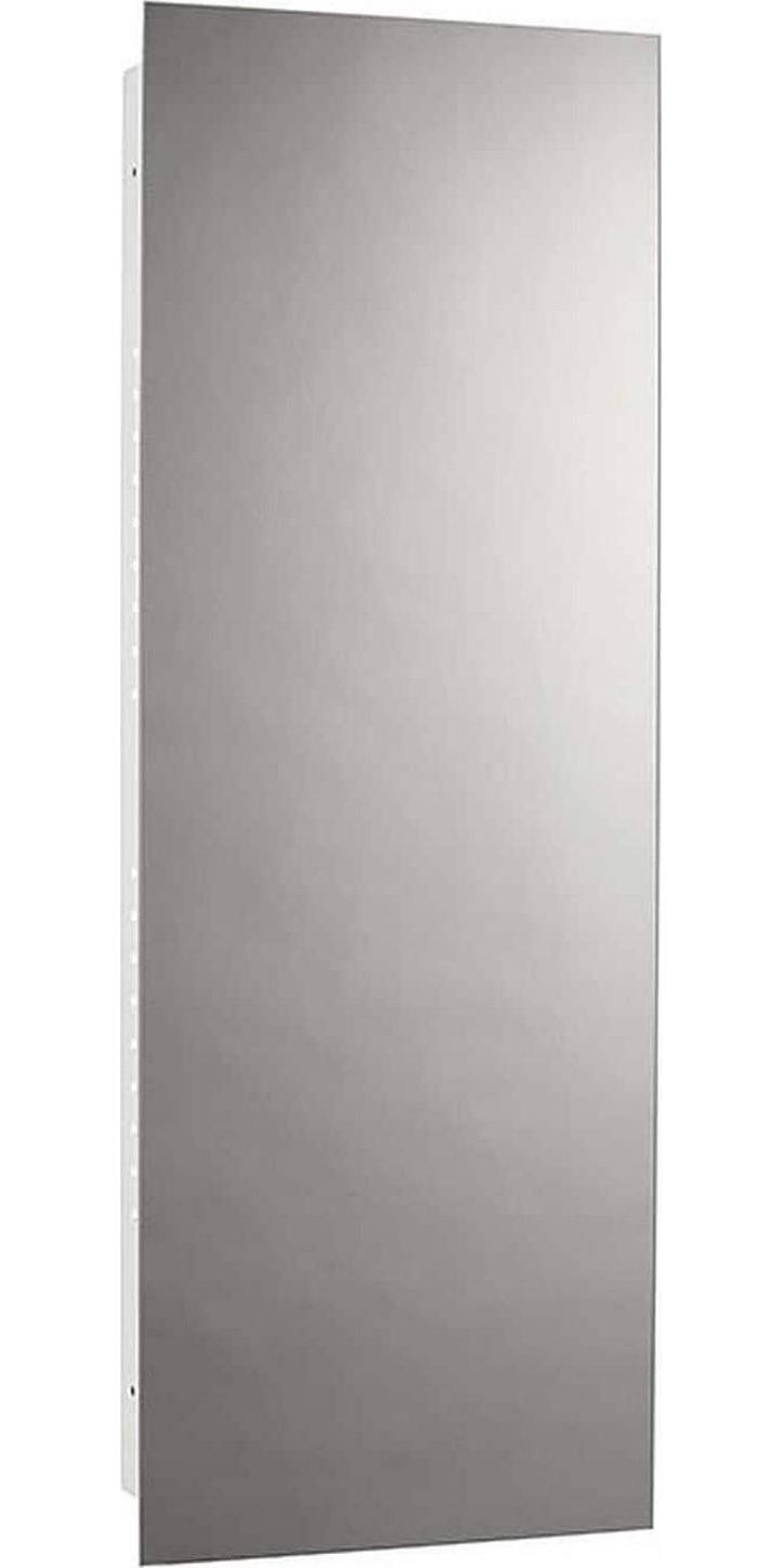 Broan Illusion 13-in x 36-in Recessed Mount Frameless Mirrored Medicine Cabinet