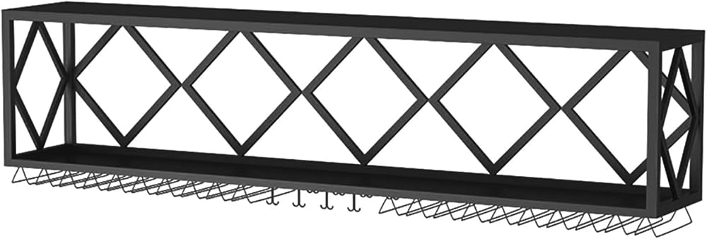 Wine Rack Wall Mounted Wine Rack, Free Standing Wine Storage, Rack Tabletop Wine Rack, Wine Display Rack for Countertop Home Kitchen Pantry