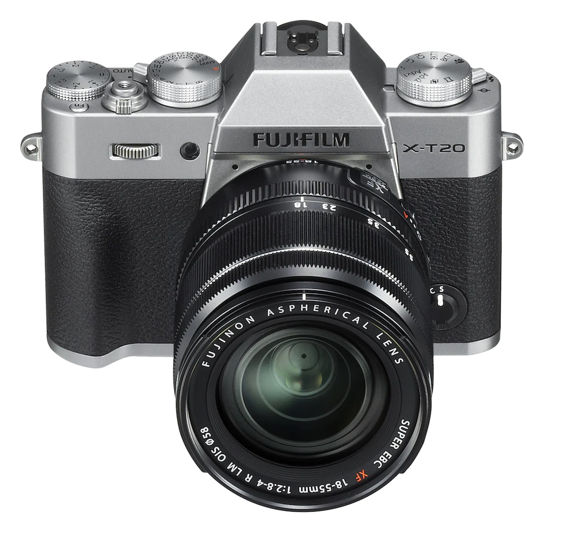 Fujifilm X-T20 Body with XF 18-55mm Lens Kit (Silver)
