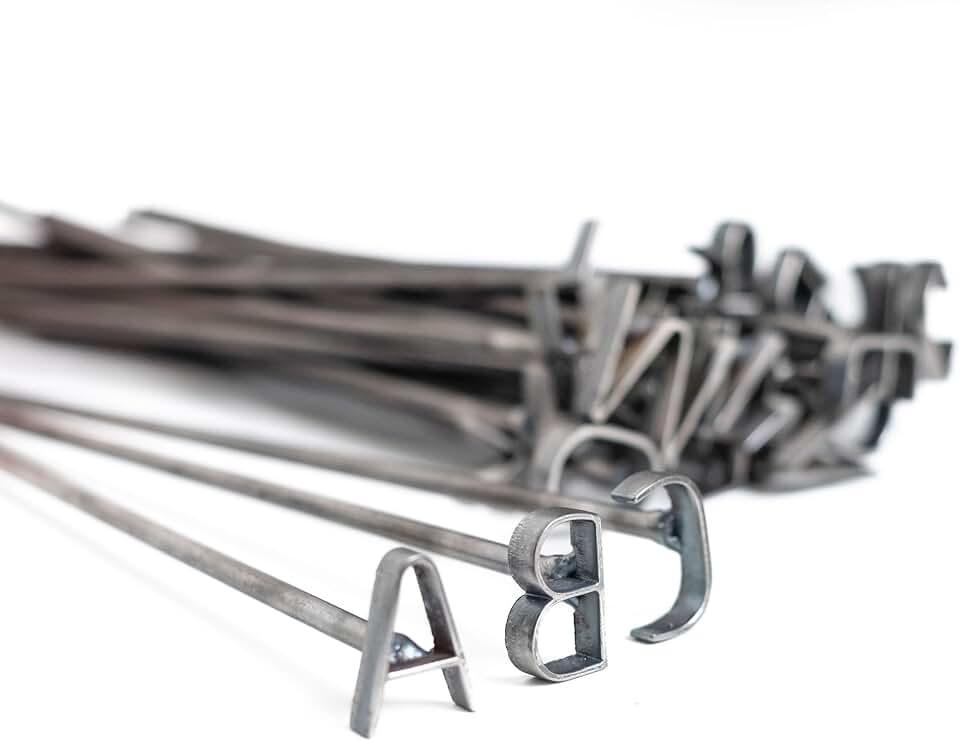 Wood Branding Iron for Personalized Crafts, Custom Woodworking, and Grilling - 1