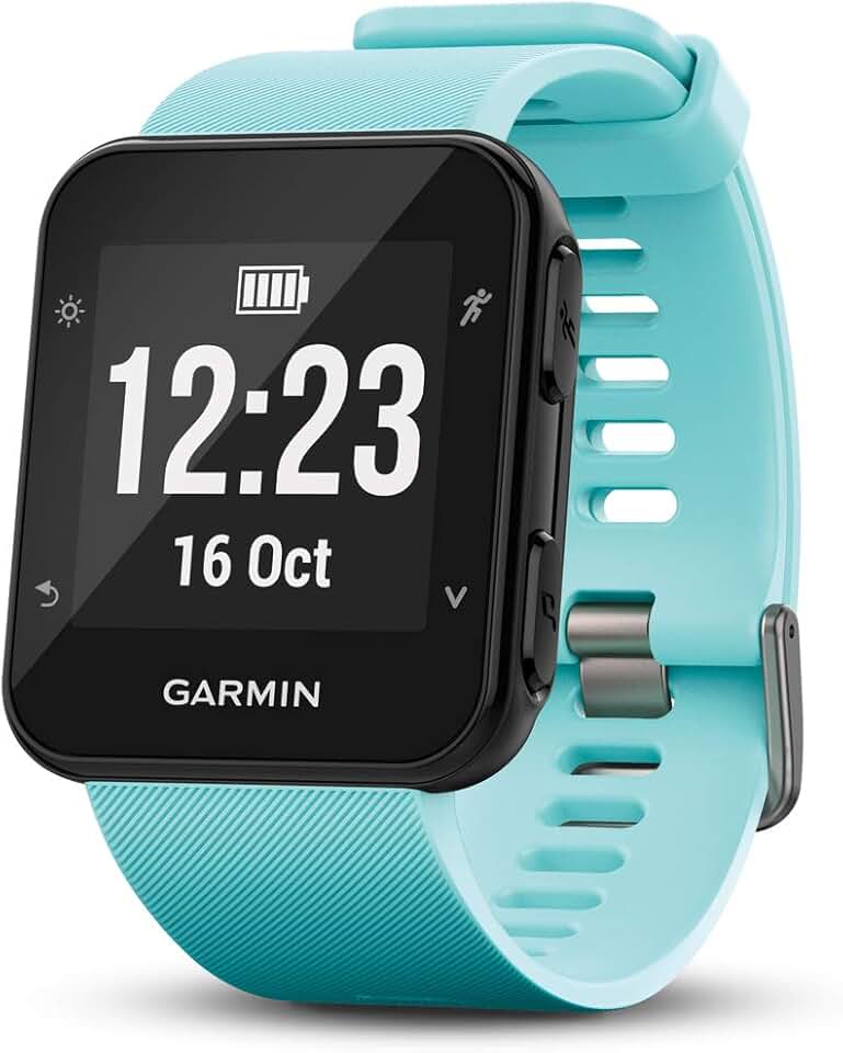 Garmin Forerunner 35, Easy-to-Use GPS Running Watch, Frost Blue, 1 (010-01689-02)