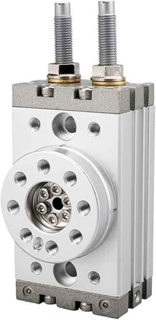 1Pcs Pneumatic Rotary Table Cylinder Bolt Adjustment 90 Degrees 180 Degrees MSQB-10/20/30/50/70/100/200A(MSQB-200A)