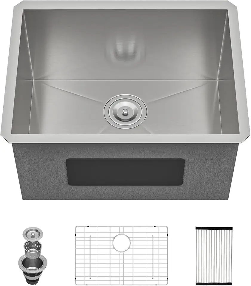 21 Laundry Sink Stainless Steel - Lordear 21