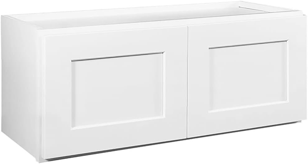 Design House 613455 Brookings Fully Assembled Shaker Wall Kitchen Cabinet 36x15x12, White, 36 inches x 12 inches x 15 inches