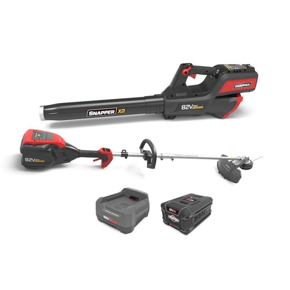Snapper XD 82V Battery Leaf Blower & String Trimmer Clean Up Bundle | 1687885